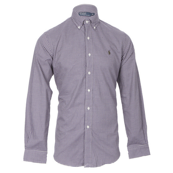 Ralph Lauren microsueded twill shirt