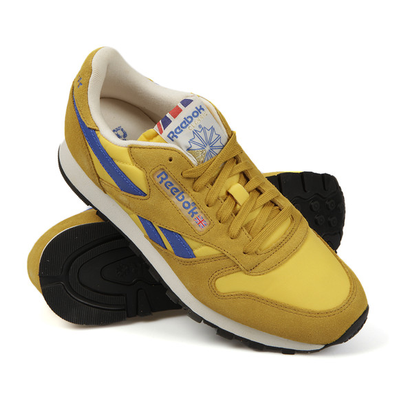 yellow reebok trainers