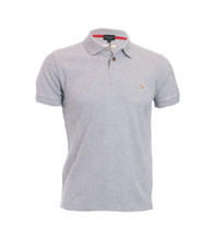 Basic Zebra Logo Grey Polo
