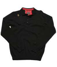 Luke Black Milk L/S Polo