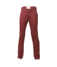 Bellfield Burgandy 5 Pocket Chino