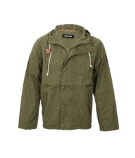 Lyle & Scott Olive Drab Camo Print Parka Jacket