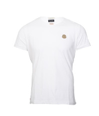 Two Stoned White Freddie V Neck Tee