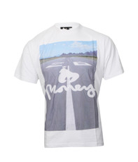 Money White Takeoff Crew Neck Tee