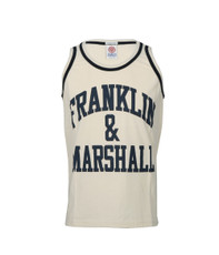 Franklin Marshall Large Logo Jersey Vest