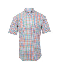 Fynch Hatton Green Multicolur Combi SS Shirt