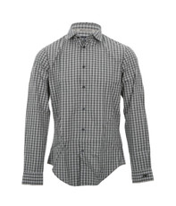 Armani Jeans S6C28 Check Long Sleeve Shirt