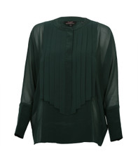Ted Baker Trinkah Pleated Front Panel Shirt