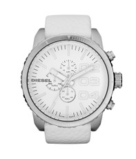 Diesel DZ4240 Extra Large Chrono Leather Strap Watch