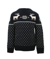 Gant Wool Reindeer Crew Neck Jumper