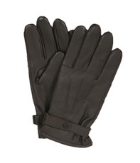 Barbour Brown Burnished Leather Glove