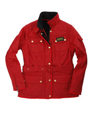Barbour International Polarquilt Red