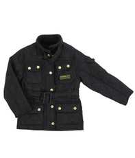 Barbour Girls Black International Polarquilt