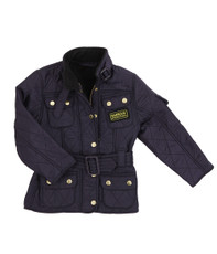 Barbour Girls Purple International Polarquilt