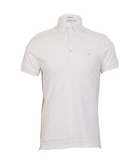 J Lindeberg White Rubi button down polo